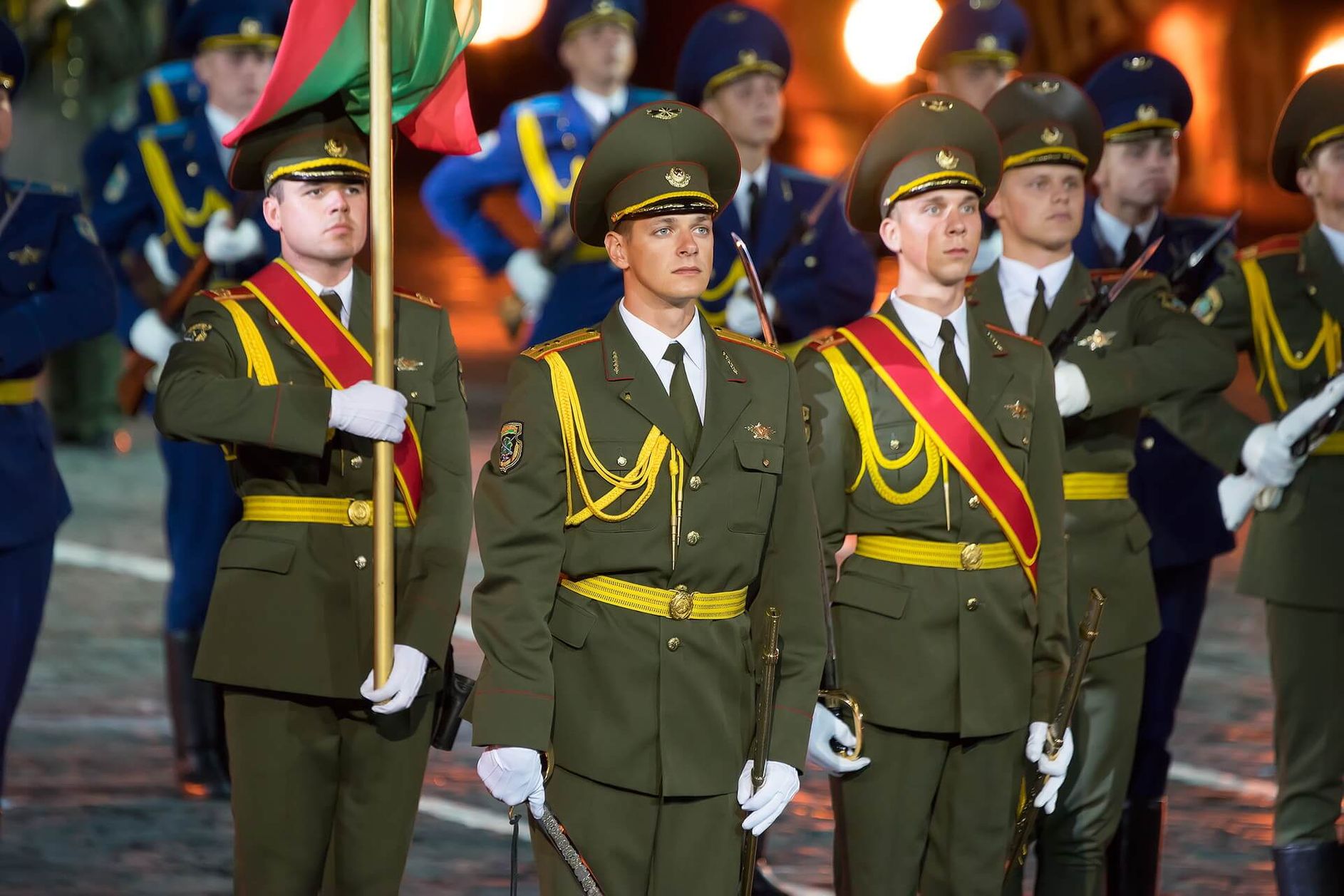 Офицерская форма белорусской армии